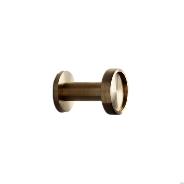 W.1.1-Wieszak-Ścienny-Ina-S-W-Mosiężny-Szczotkowany-Nielakierowany-Open&amp;Hide-Skandynawskie-Uchwyty_1