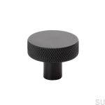 Zdjęcie produktowe gałki flat 32 czarnej