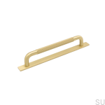 Uchwyt podłużny Helix 160mm, złoty z podkładką