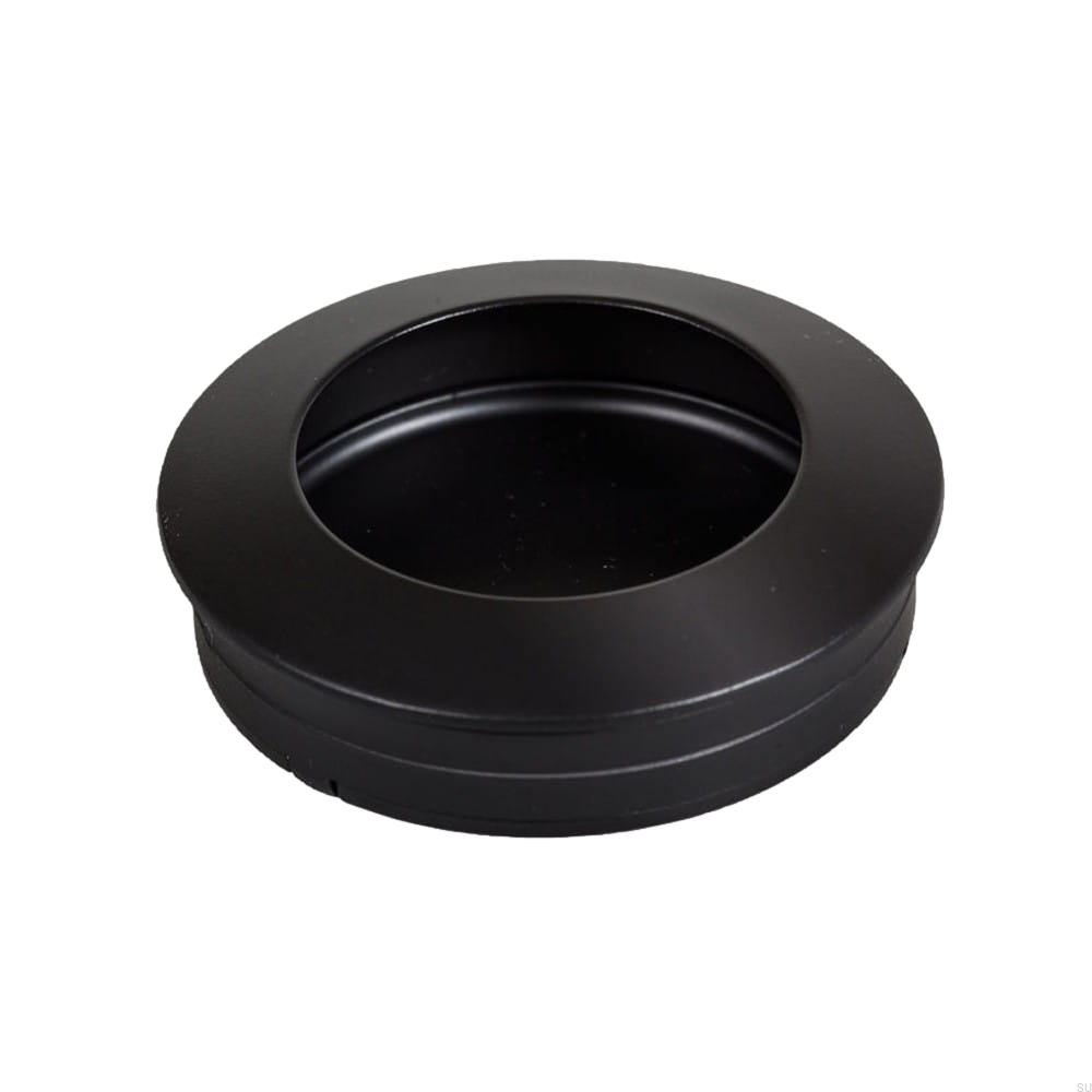 Uchwyt meblowy wpuszczany Hollow 60 Czarny metalowy