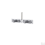 Zdjecie  galki meblowej Linear Plate Stalowej