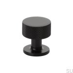 Zdjęcie produktowe gałki Crest 26 czarnej