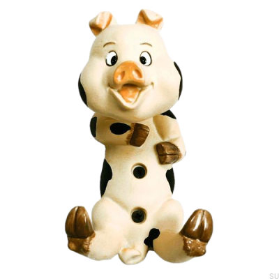Настенная вешалка Gris Pig Polyresin