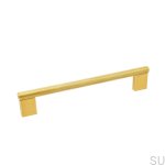 Zdjęcie przedstawia uchwyt meblowy podłużny z serii Graf Mini od Beslag Design