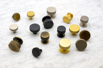 Ручка мебельная Flat 26 Metal Black