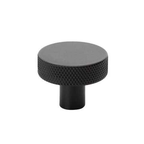 Zdjęcie produktowe gałki flat 32 czarnej