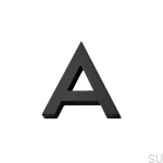 Zdjecie numeracji domu litery A