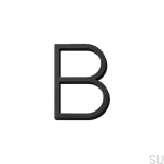 Zdjecie numeracji domu litera B