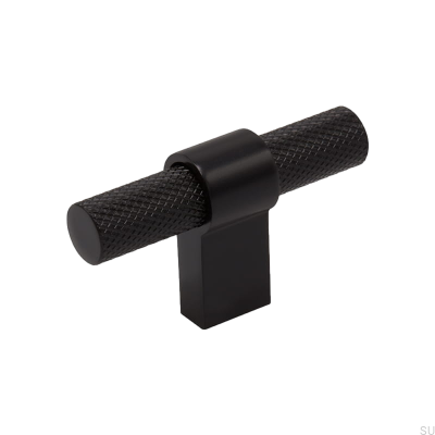 Мебельная ручка T-Bar Helix Metal Black