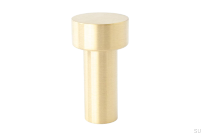 Настенная вешалка Dot 74 Латунь, Матовый Неокрашенный