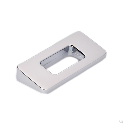 Ручка мебельная удлиненная 2394 32 Хром полированный