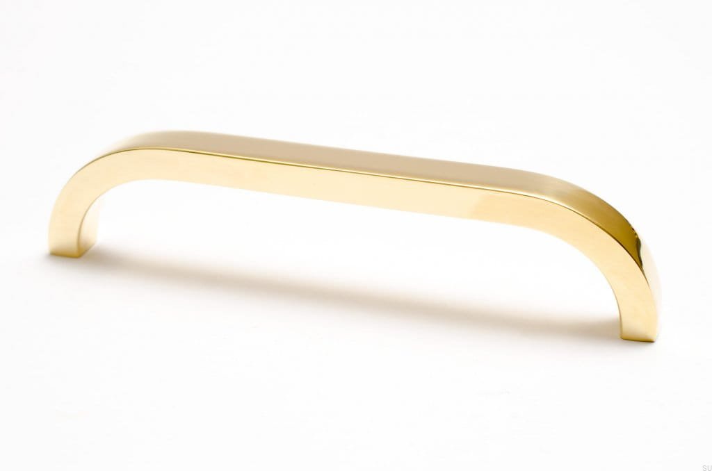 Zdjęcie produktowe Uchwyt Slim 136 mosiądz polerowany