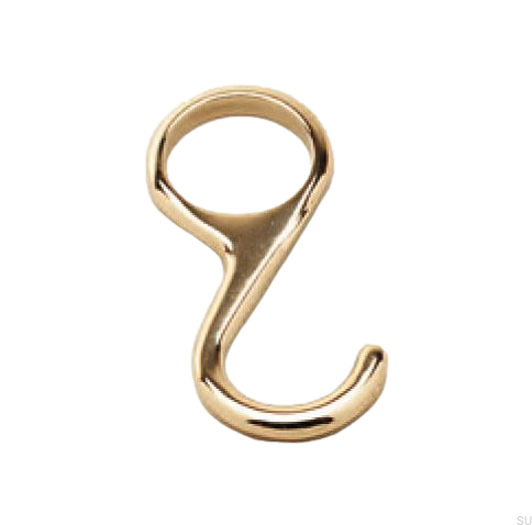 Hak balustradowy Mosiężny Polerowany.png