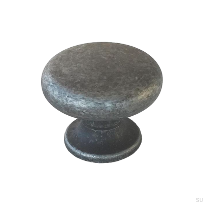 Ручка мебельная 8702 35 матовое железо никель