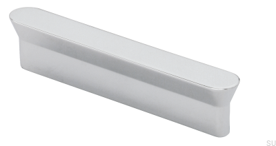 Ручка мебельная удлиненная 1580 96 Хром полированный