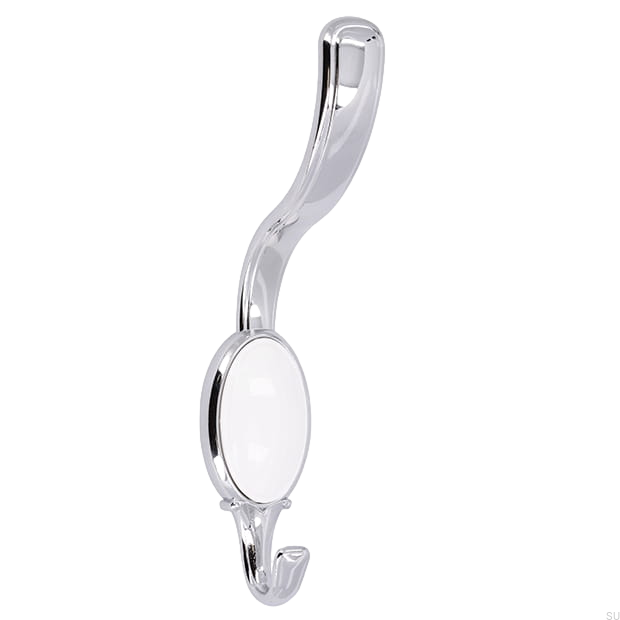 1980/ZN1A4--Wieszak-Ścienny-1980-Chrom-Polerowany-z-Białym-Siro-Skandynawskie-Uchwyty_5