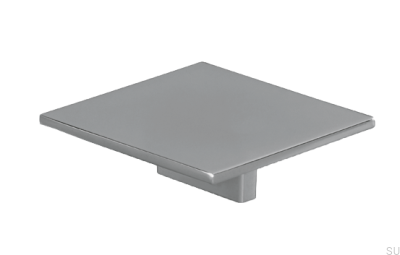 Ручка мебельная квадратная 2053 Хром полированный