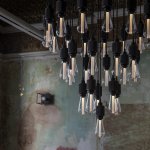 żyrandol z żarówkami Bulb Crystal