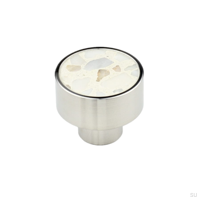 Ручка для мебели Marbelo M Steel White Marianna