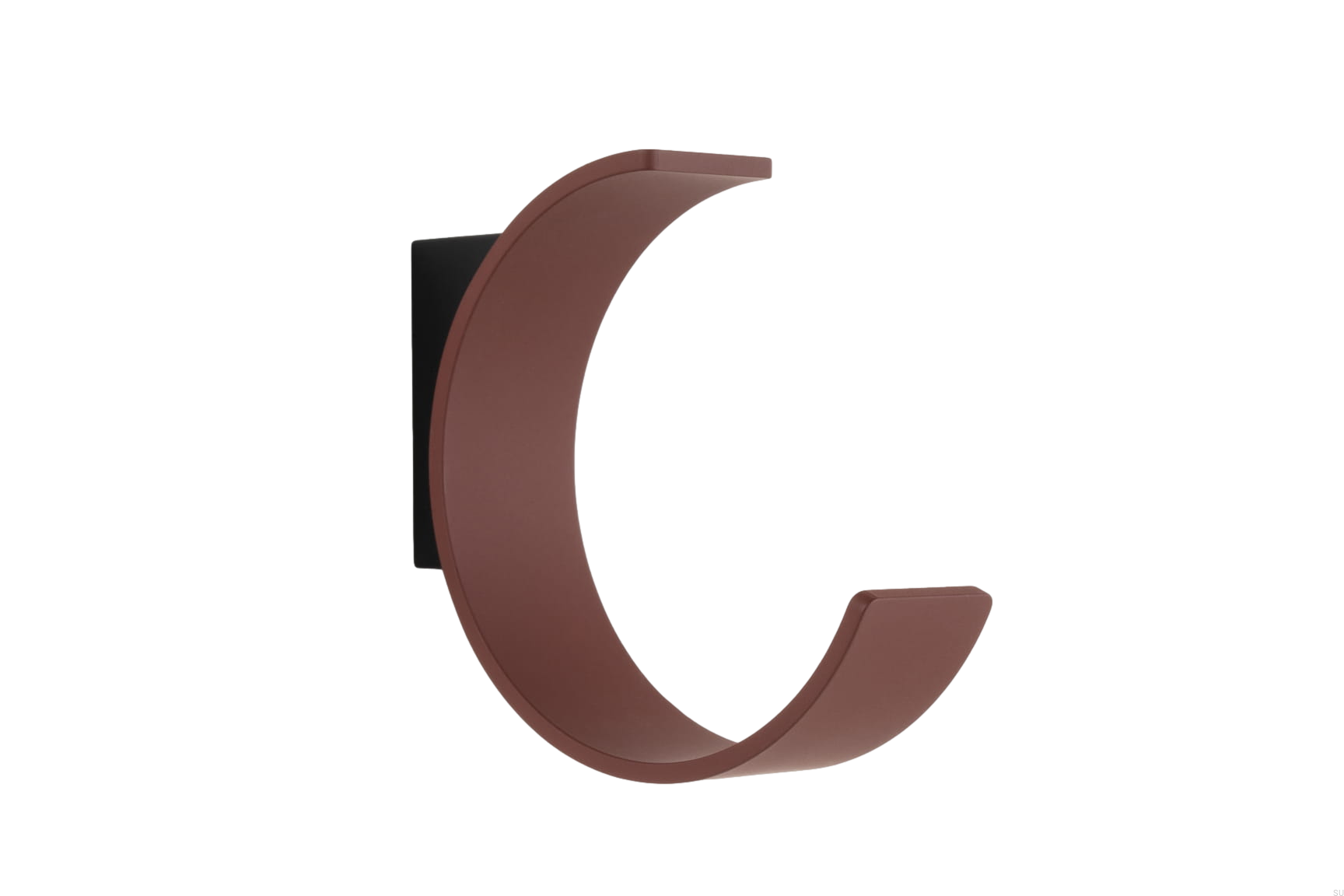 7024080ZM2M72--Wieszak-ścienny-Birdd-Czerwony-Czarny-Mat-Viefe-Skandynawskie-Uchwyty_1