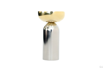 Настенная вешалка Kokeshi Mix 3052 Полированная сталь с полированной латунью