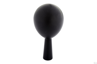 Drop 56 Алюминиевая черная настенная вешалка