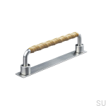 157154SP--Uchwyt-meblowy-podłużny-Asissi-Wrapped-128-Srebrny-Szczotkowany-z-Jasną-Brązową-Skórą-Teofils-Skandynawskie-Uchwyty_3