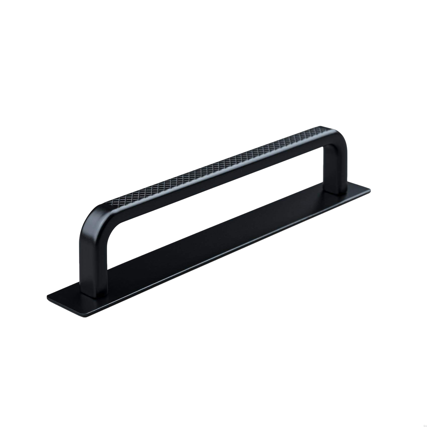 10200100SP--Uchwyt-meblowy-podłużny-Gardone-128-Metalowy-Czarny-Mat-z-podkładką-Theofils-Skandynawskie-Uchwyty_3