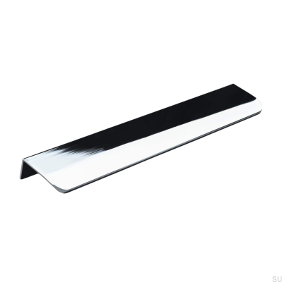 Мебельная ручка Poppi 232 Edge, полированный хром