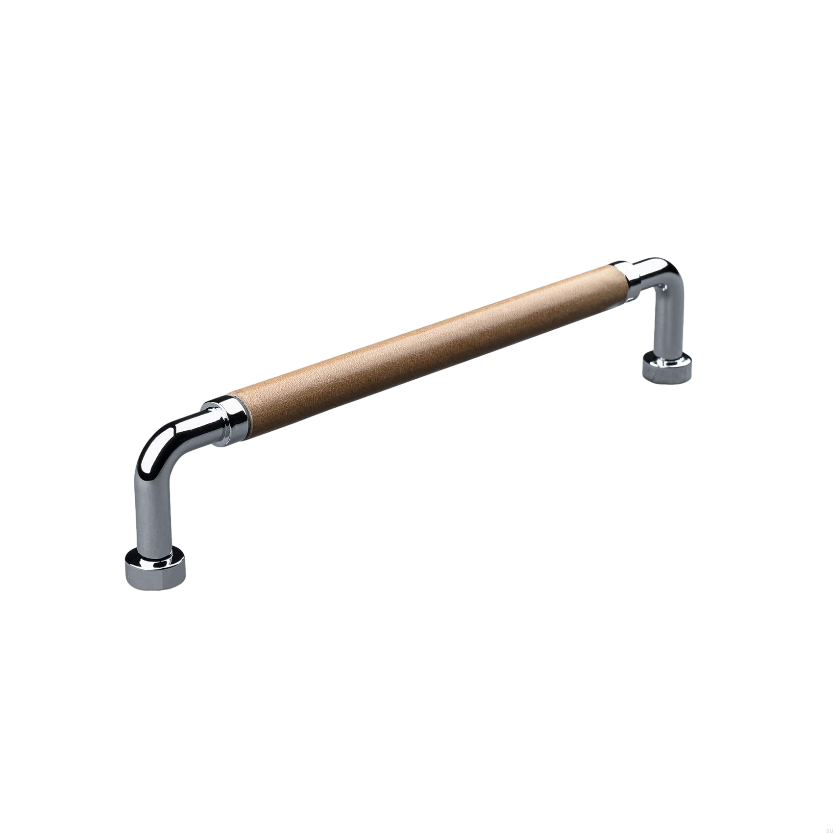 157193SP--Uchwyt-meblowy-podłużny-Porta-160-Chrom-Polerowany-z-Jasną-Brązową-Skórą-Theofils-Skandynawskie-Uchwyty_3