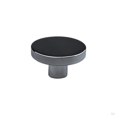 Мебельная ручка Monza Stripe 42, полированный хром