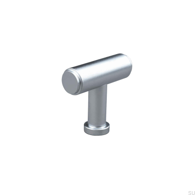 Т-образная ручка для мебели Salo Metal Silver