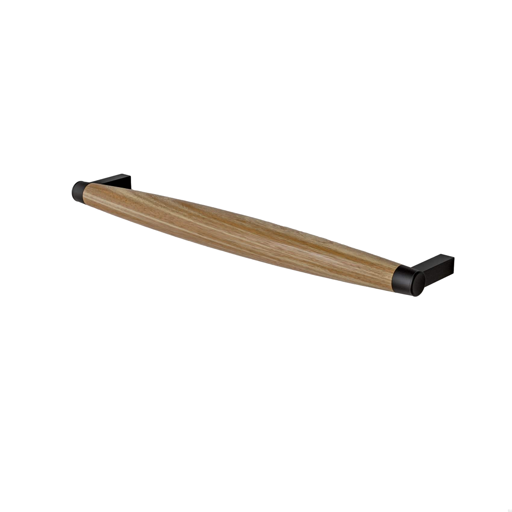 10210134--Uchwyt-meblowy-Podłużny-Hjo-256-Czarny-Mat-z-Drewnem-Dębowym-Twentytwo-Skandynawskie-Uchwyty_2