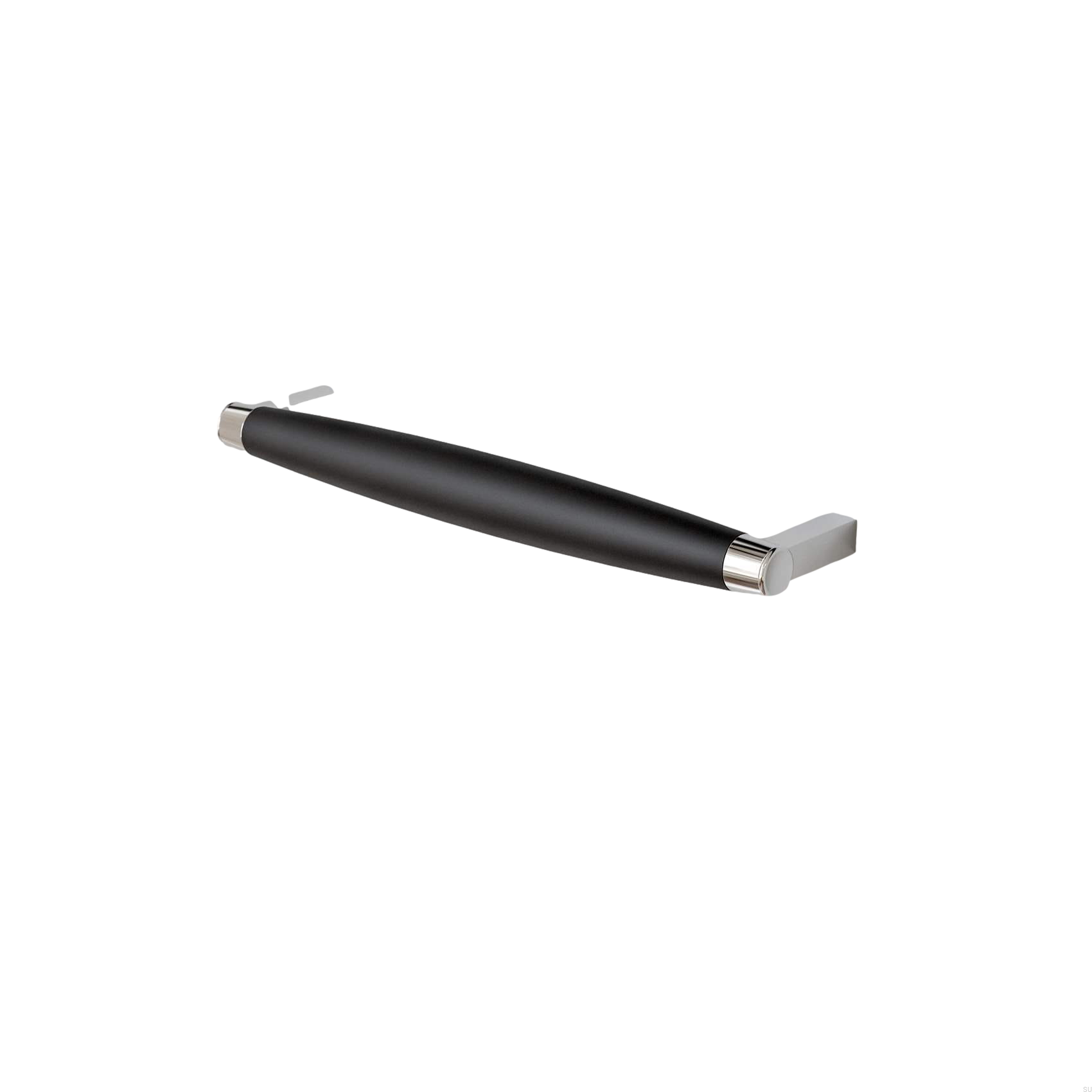 10200058--Uchwyt-meblowy-Podłużny-Hjo-192-Metalowy-Czarny-Mat-z-Chromem-Twentytwo-Skandynawskie-Uchwyty_2