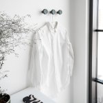 590061-21--Wieszak ścienny Caligola Metalowy Zielony