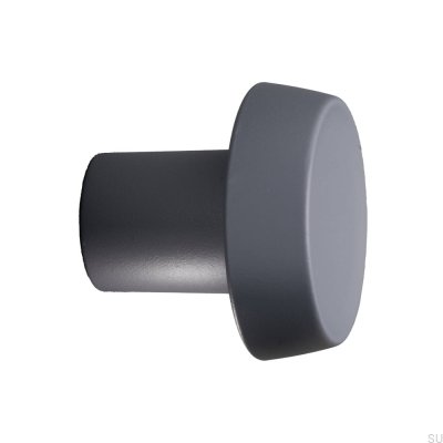 Caligola Металлическая серая настенная вешалка