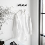 590065-21--Wieszak ścienny Caligola Metalowy Ciemny Brąz