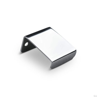 Мебельная ручка Moie 30 Edge, полированный хром