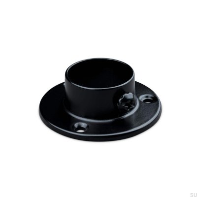 Розетка для штанг 527 25 Металл Черный