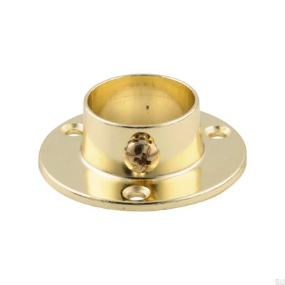 Розетка для штанг 527 25 Золото