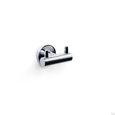 Настенная вешалка Тулон-2, полированный хром