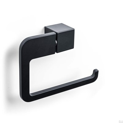 Держатель для рулона туалетной бумаги Cannes, матовый черный металл