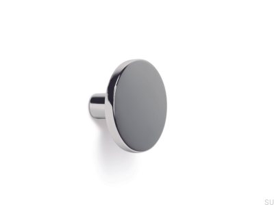 Como Big Chrome полированная настенная вешалка Eco