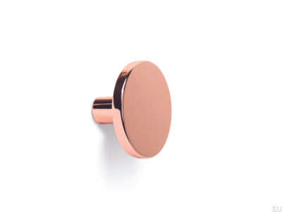 Como Большая медная полированная настенная вешалка Eco