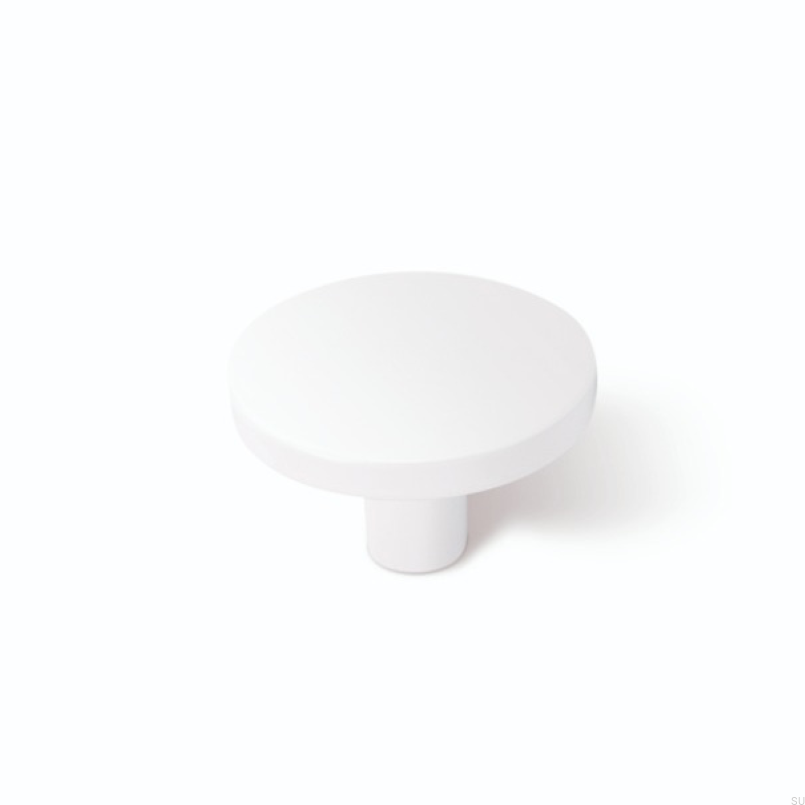 Gałka meblowa Como Big Metalowa biała