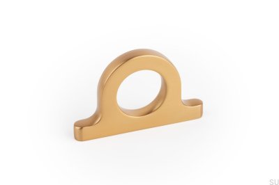 Мебельная ручка Omega 32 Gold матовая Cava