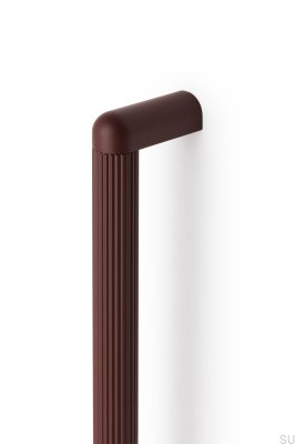 Riss Big 960 ручка мебельная продолговатая алюминий красный