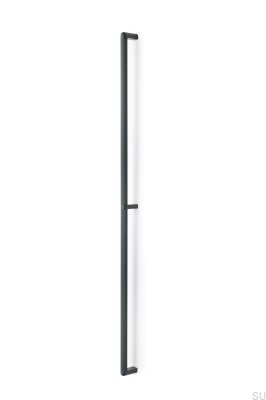 Ручка мебельная продолговатая Riss Big 960, Зеленый алюминий