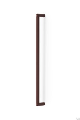 Riss Big 480 ручка мебельная продолговатая алюминий красный