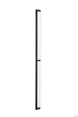 Ручка мебельная продолговатая Riss Big 960, Алюминий, Черный матовый